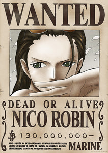ONE PIECE WANTED:  Dead or Alive Poster: Nico Robin ( Official Licensed )