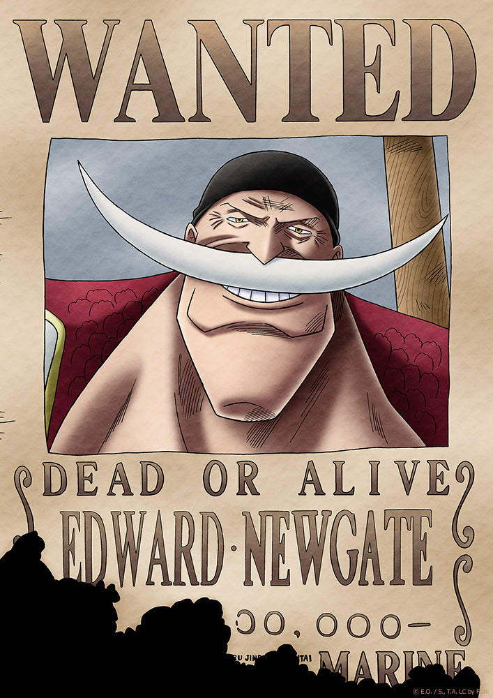 ONE PIECE WANTED: Dead or Alive Poster: Edward-Newgate ( Official Licensed )