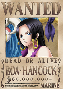 ONE PIECE WANTED: Dead or Alive Poster: Boa-Hancock ( Official Licensed )